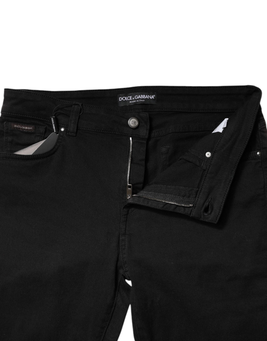 Dolce & Gabbana Black Skinny Jeans for Women additional view
