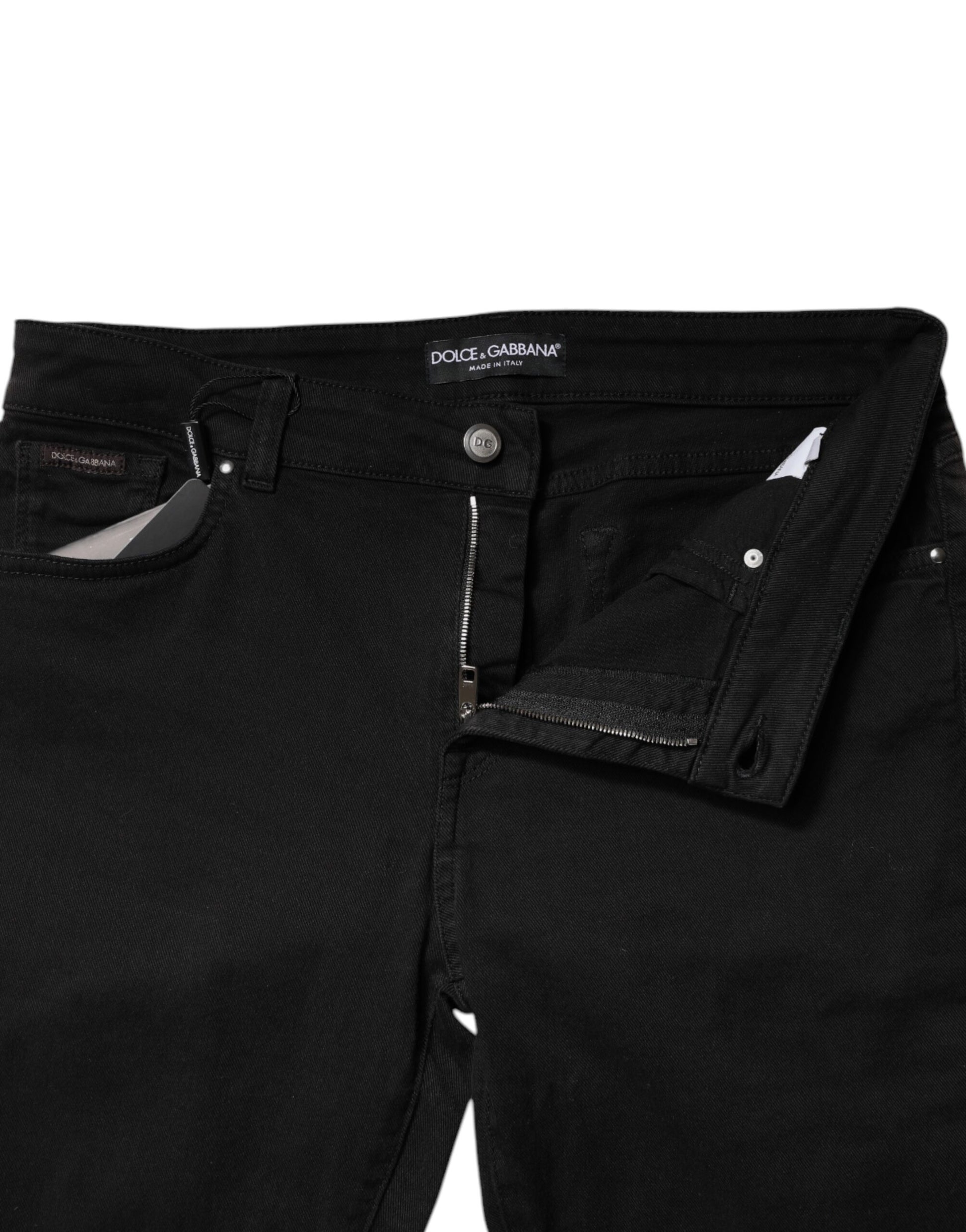 Dolce & Gabbana Black Skinny Jeans for Women additional view