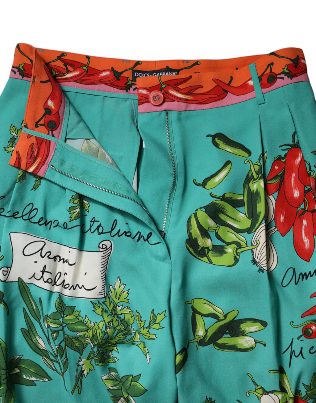 Dolce & Gabbana Green Casual Pants for Women additional view