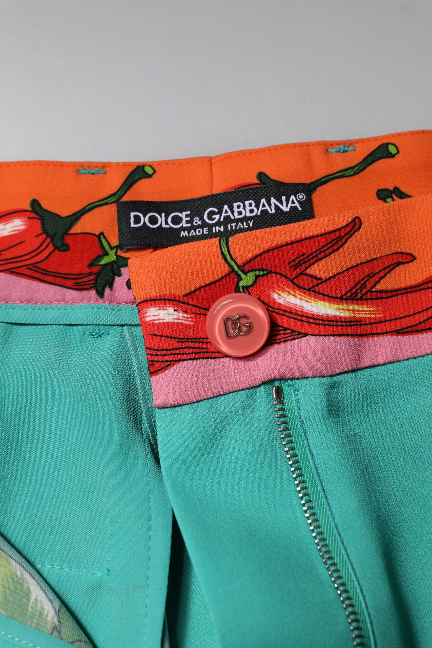 Dolce & Gabbana Green Casual Pants for Women additional view