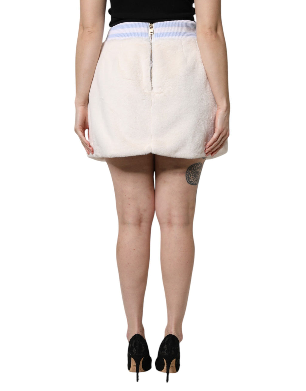 Dolce & Gabbana White Mini for Women side view