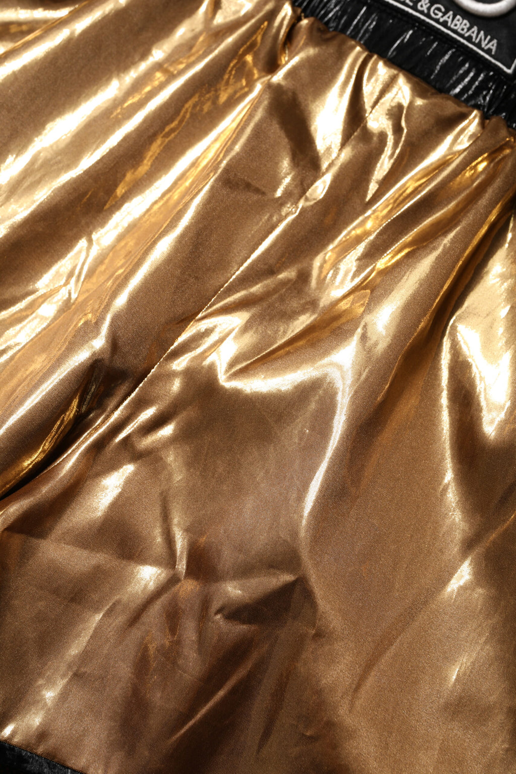 Dolce & Gabbana Gold Shorts for Women additional view