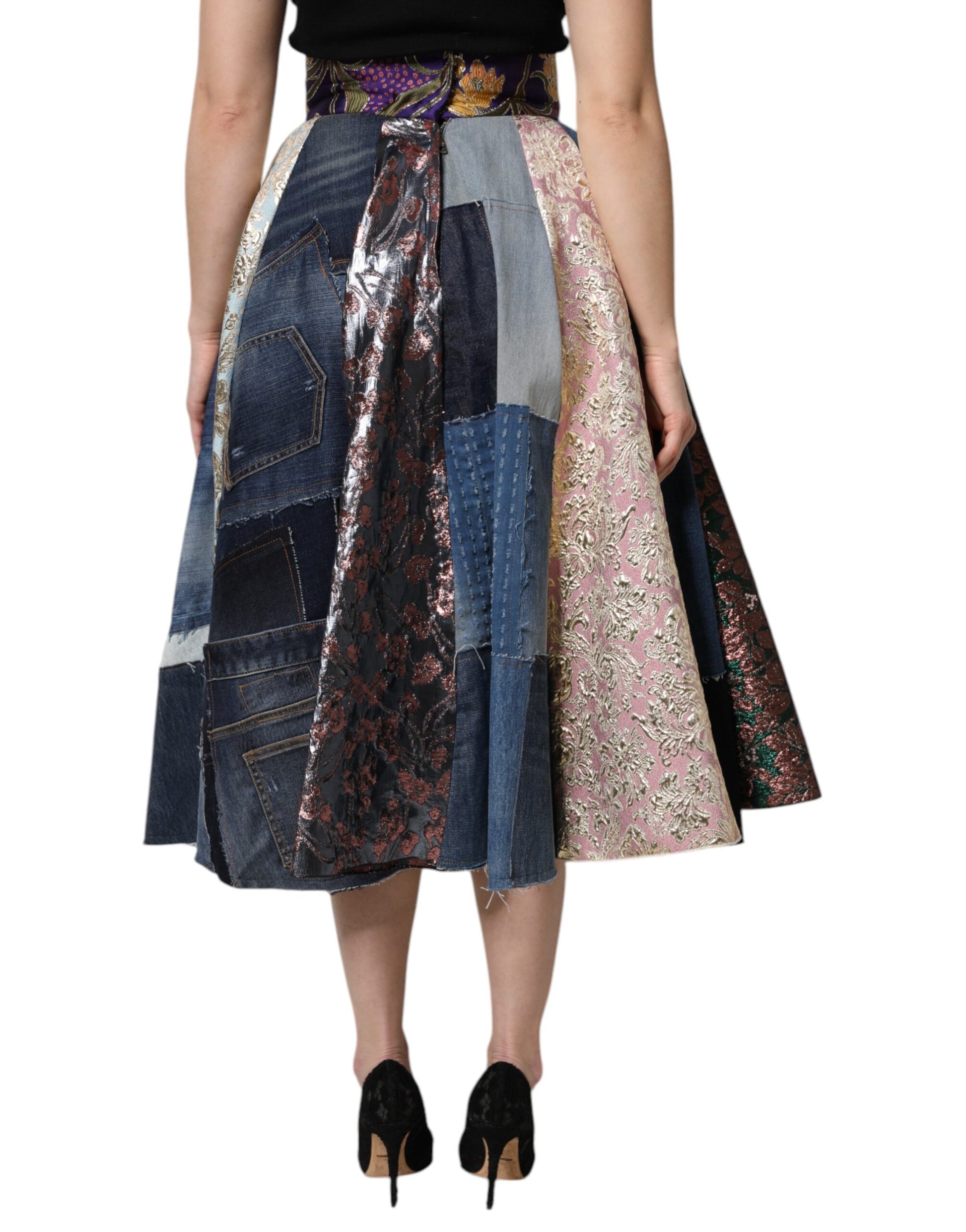 Dolce & Gabbana Multicolor Midi for Women side view