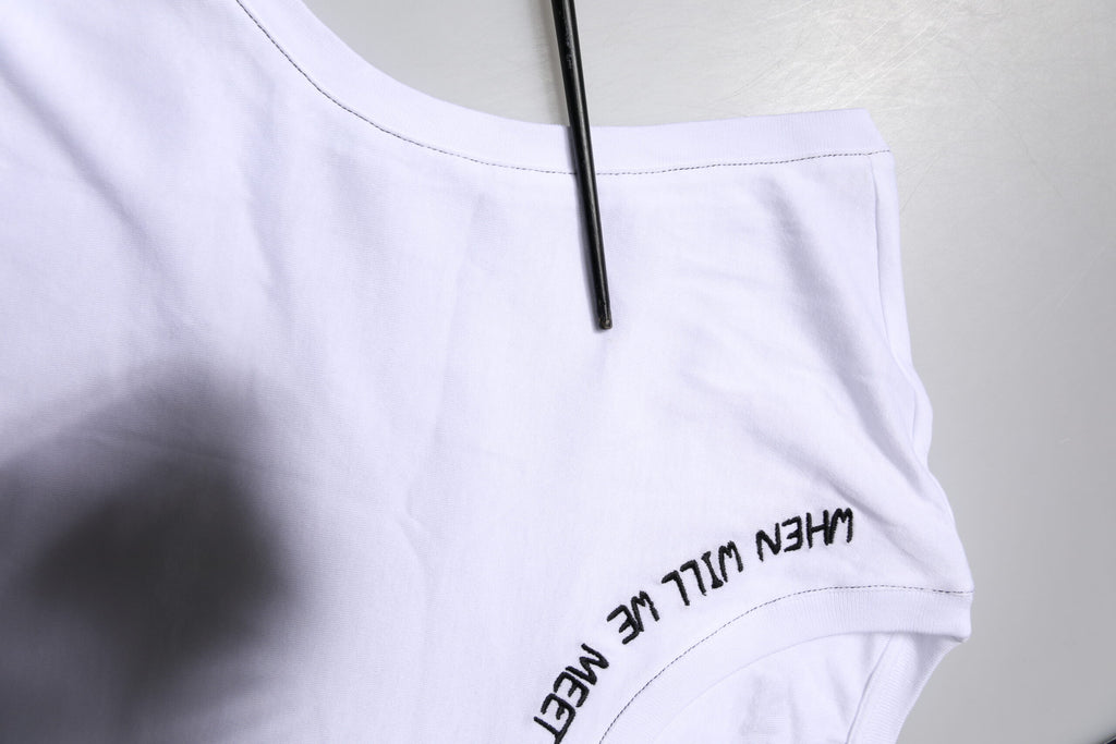 Dolce & Gabbana White Sleeveless T-Shirt for Women additional view