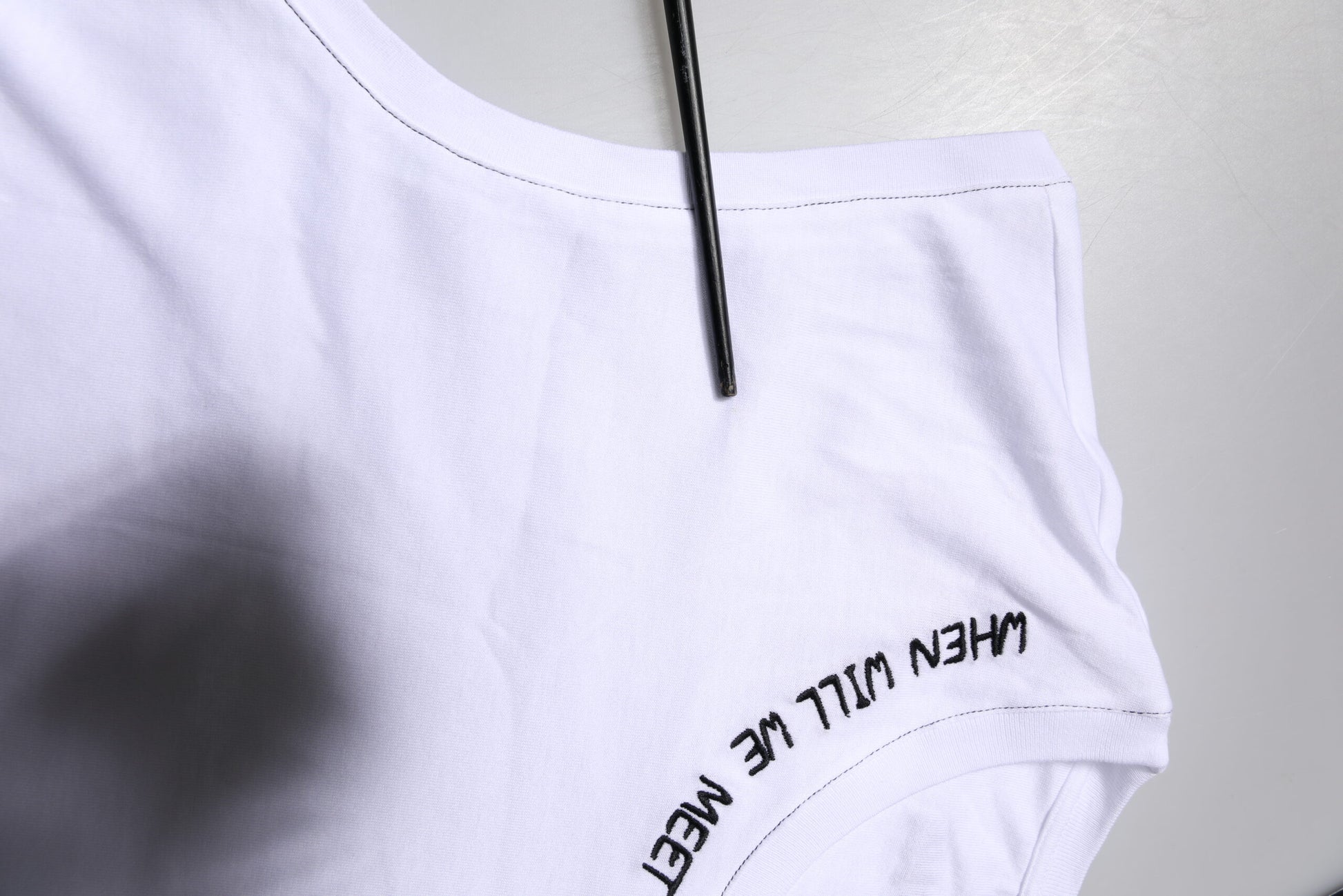 Dolce & Gabbana White Sleeveless T-Shirt for Women additional view