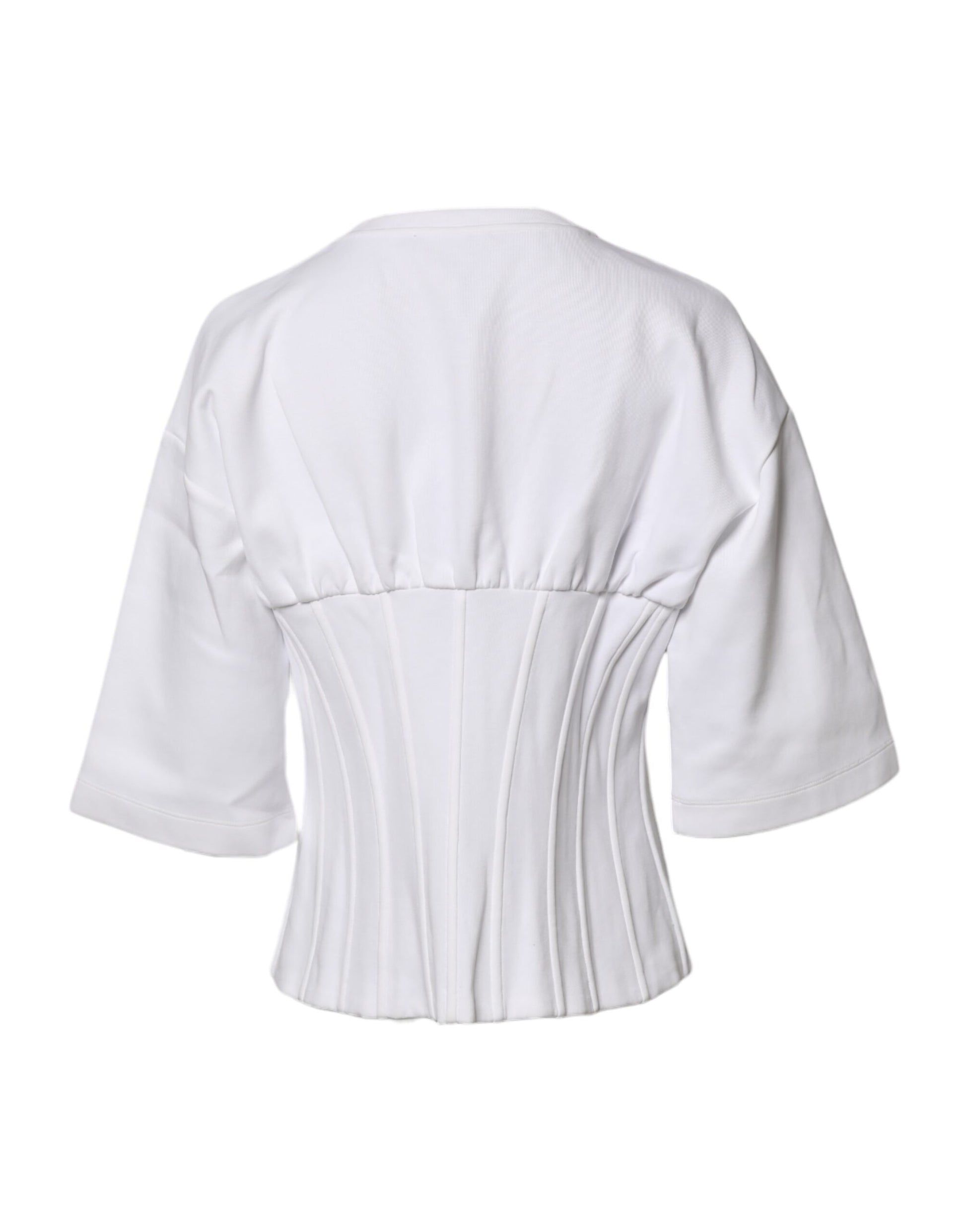 Dolce & Gabbana White T-Shirt for Women side view