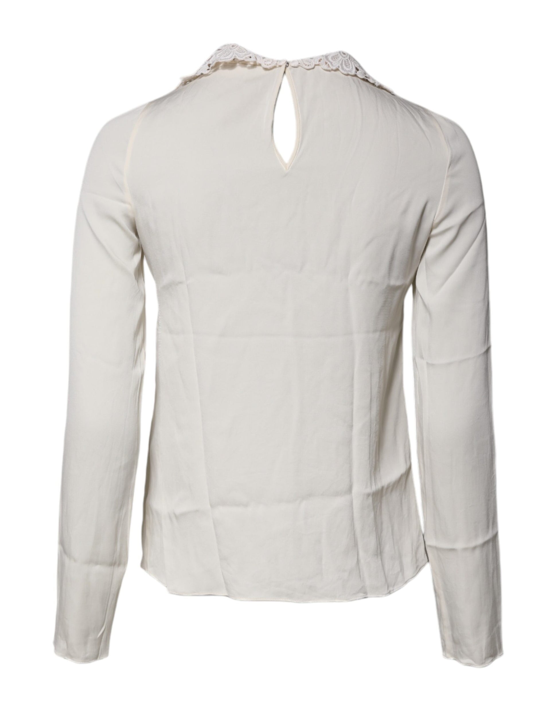 Dolce & Gabbana White Blouse for Women side view