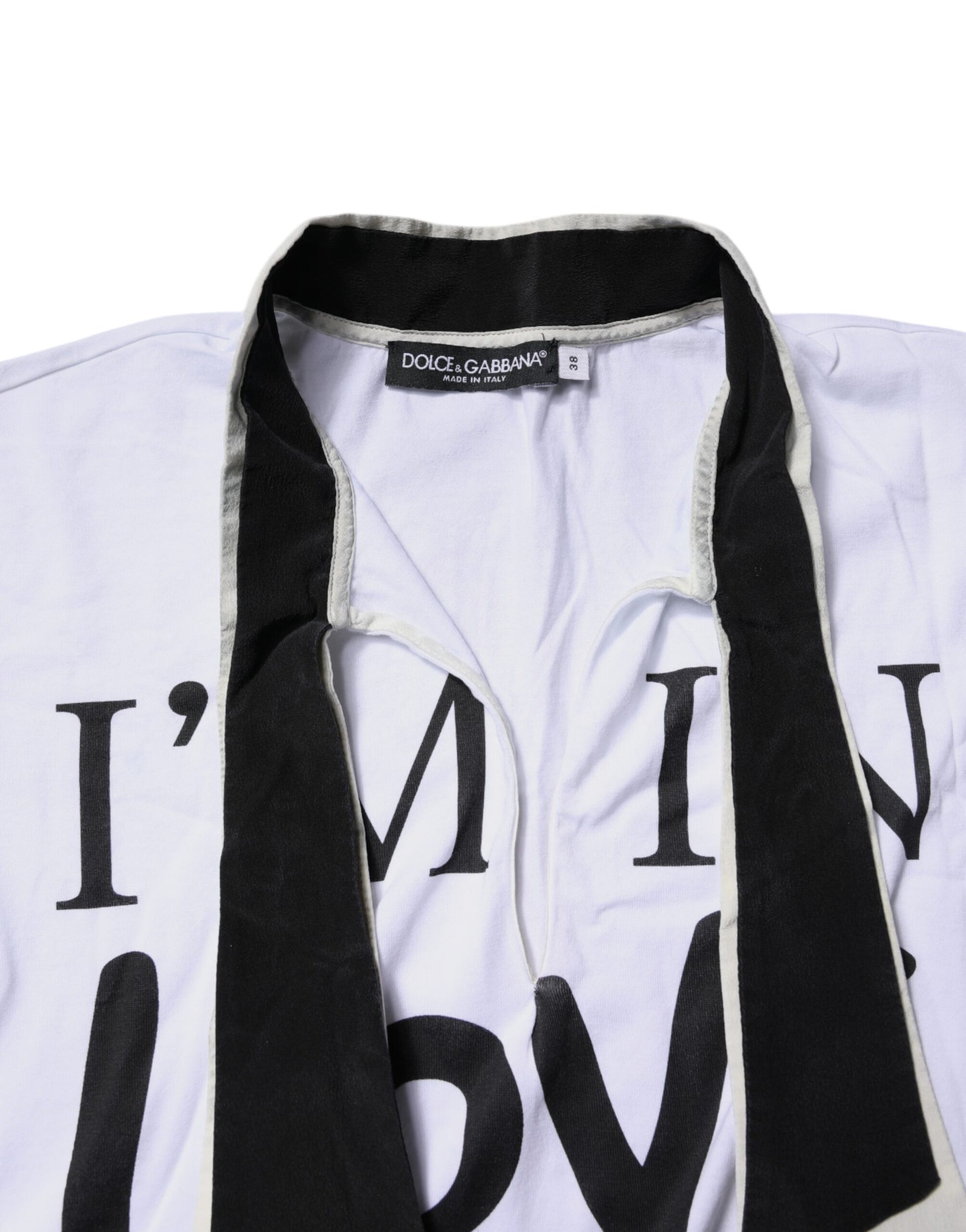 Dolce & Gabbana White T-Shirt for Women additional view