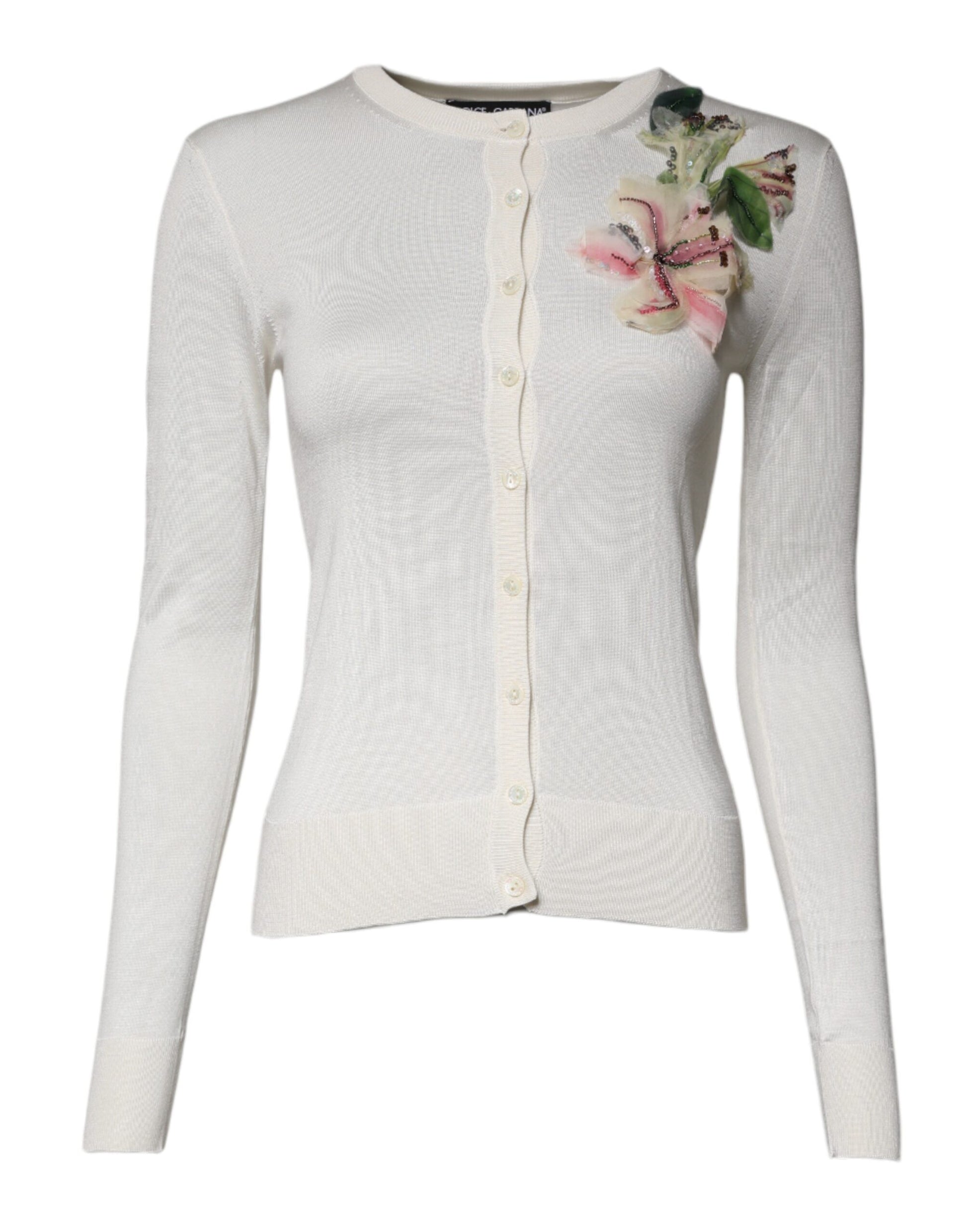 Dolce & Gabbana White Cardigan for Women