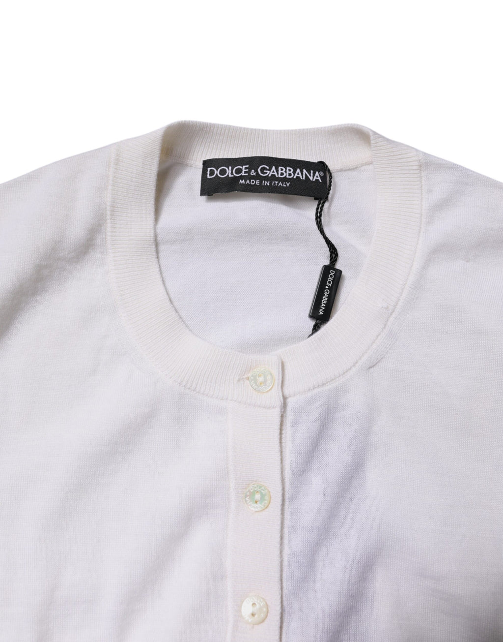 Dolce & Gabbana White Cardigan for Women additional view