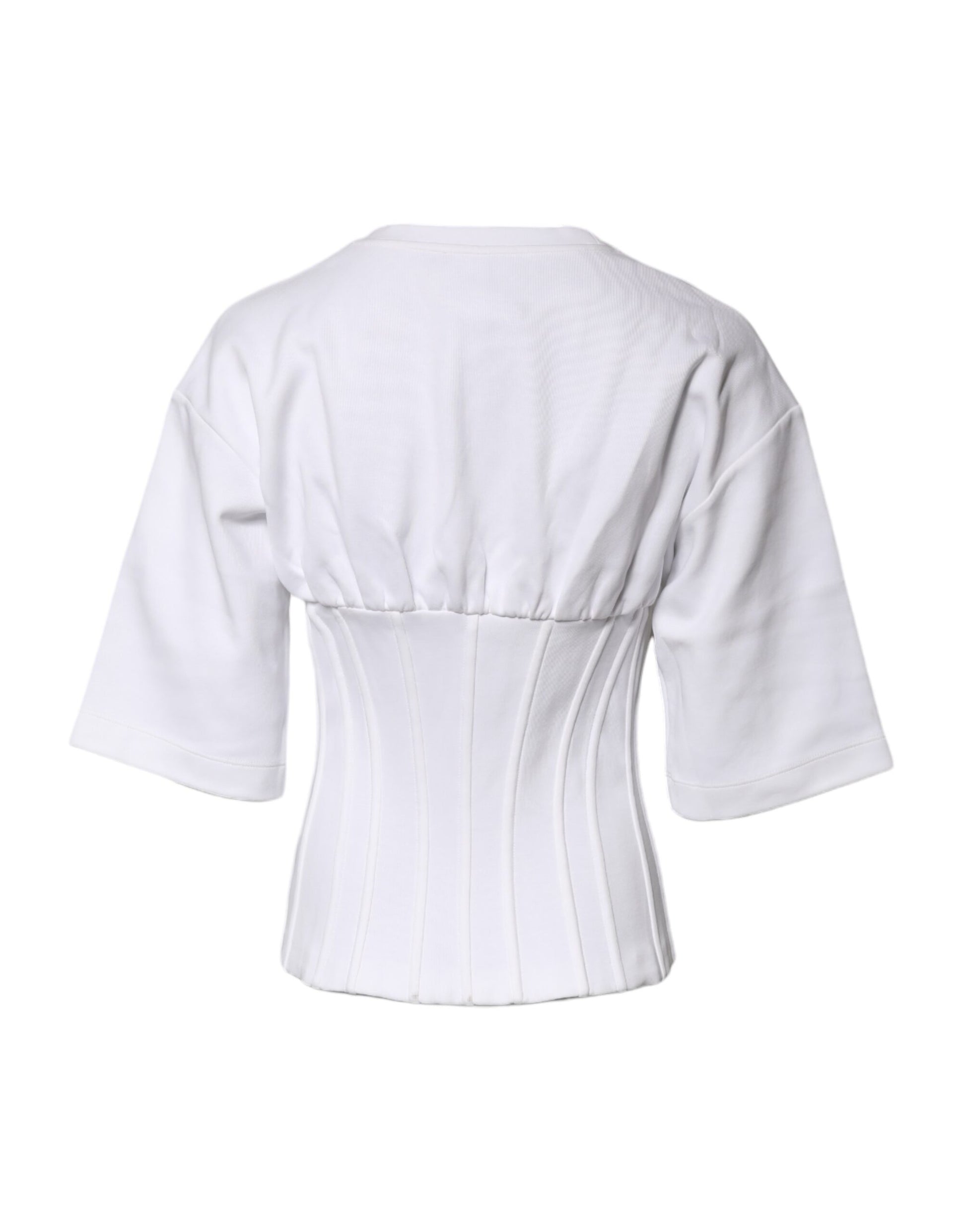 Dolce & Gabbana White T-Shirt for Women side view