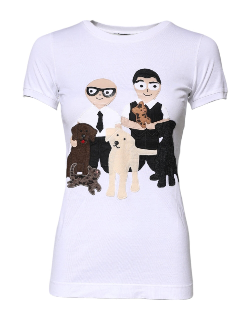 Dolce & Gabbana White T-Shirt for Women