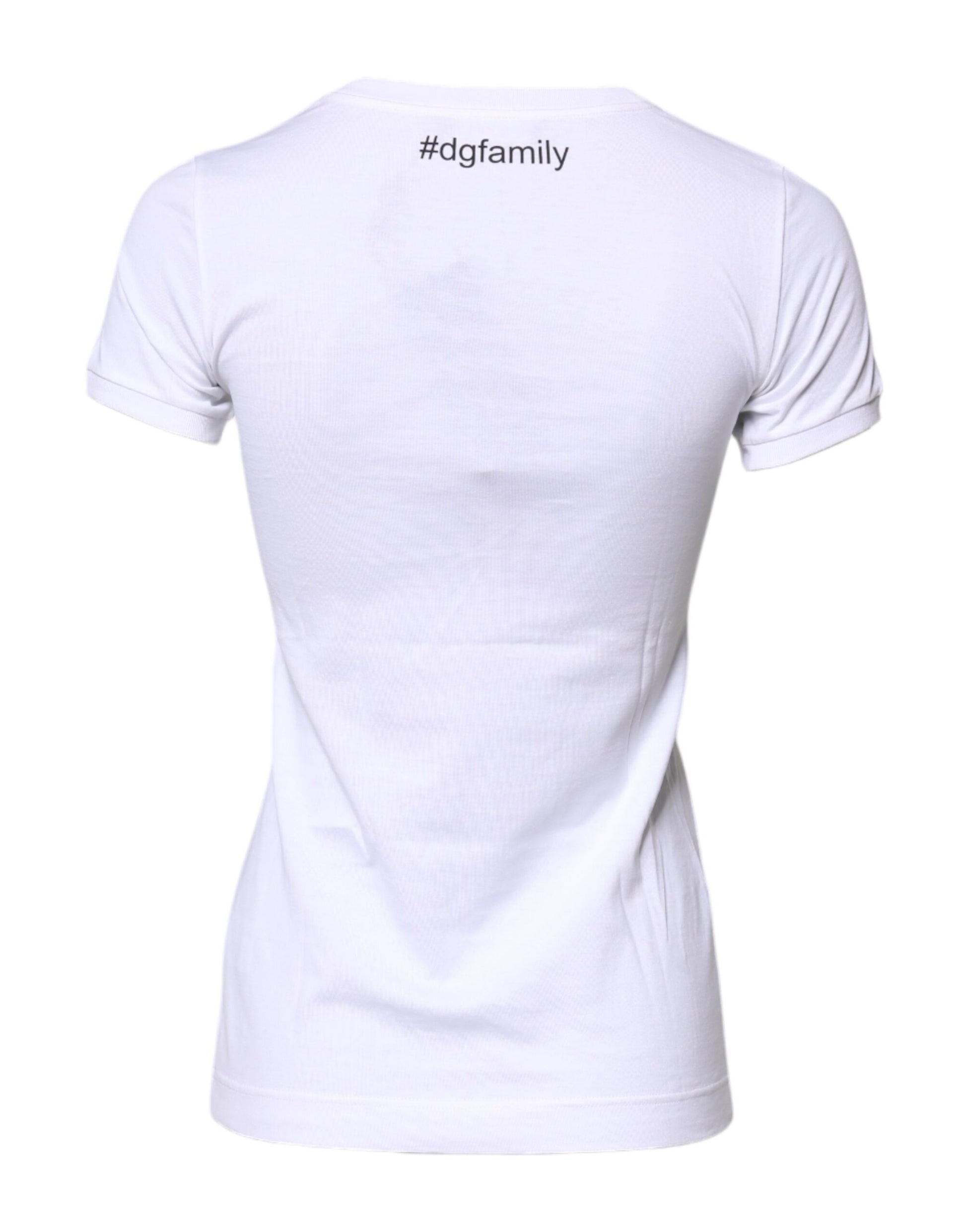 Dolce & Gabbana White T-Shirt for Women side view