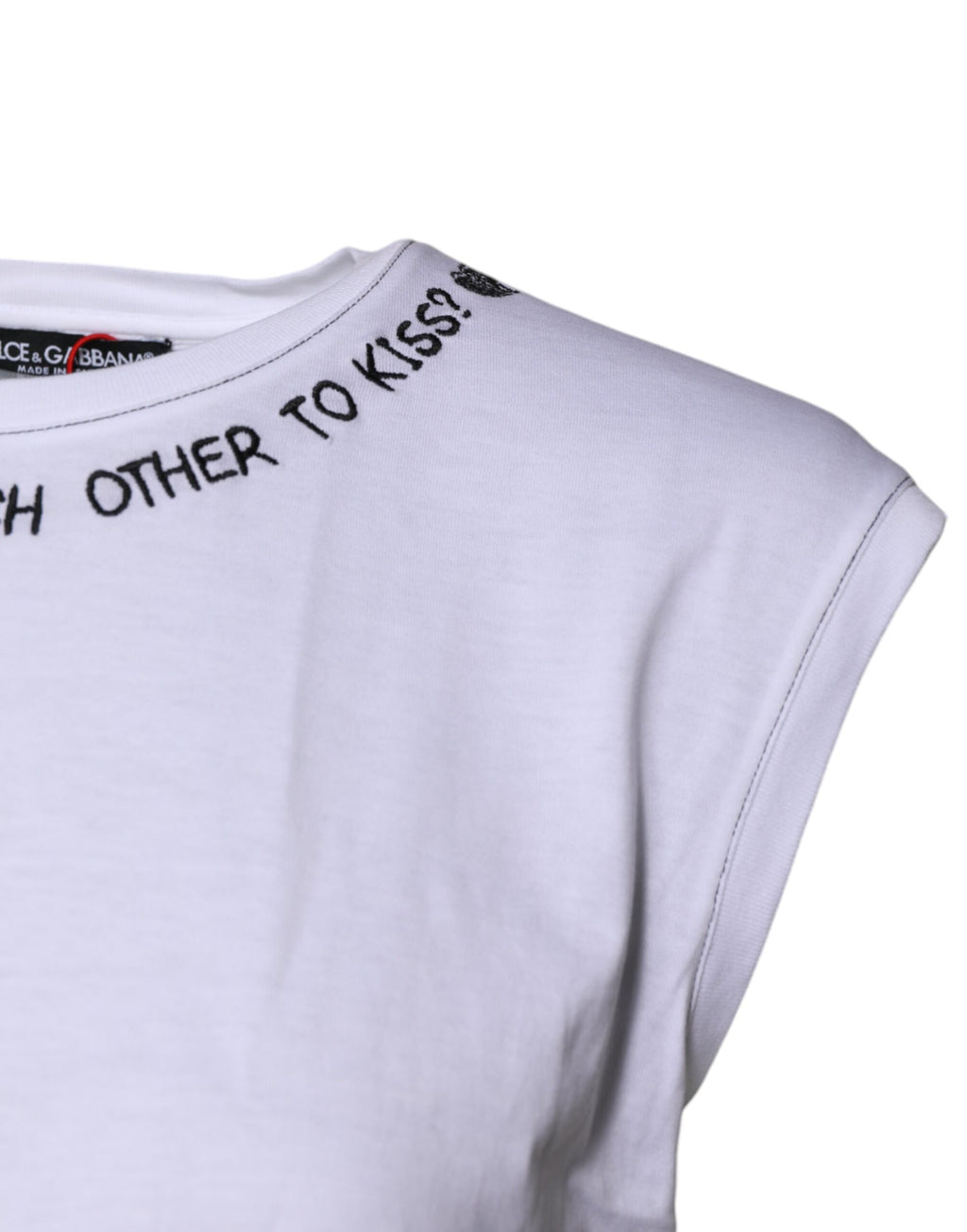 Dolce & Gabbana White T-Shirt detail view
