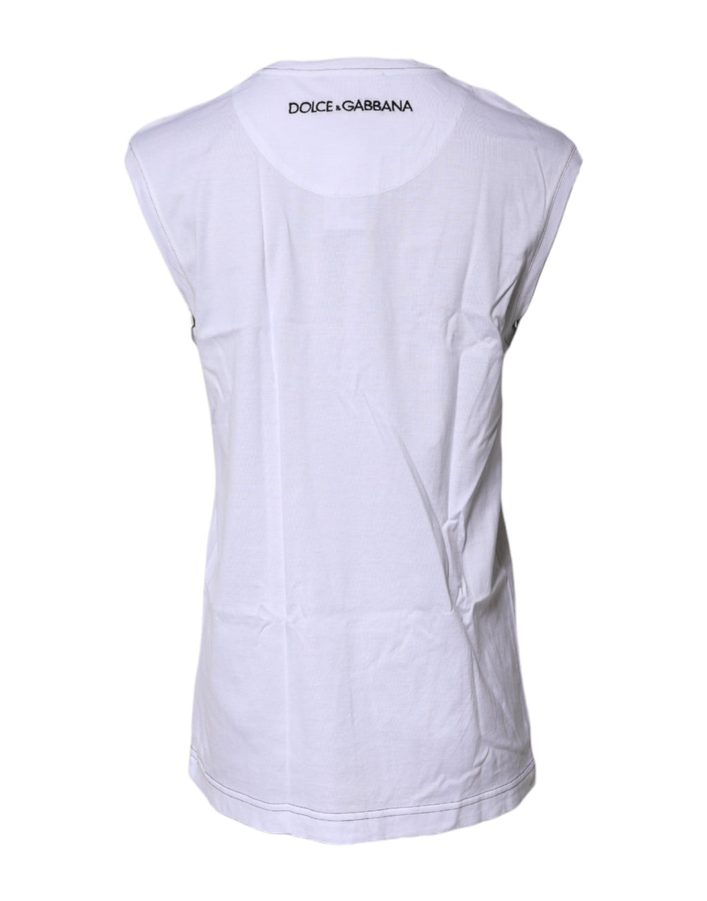 Dolce & Gabbana White T-Shirt side view