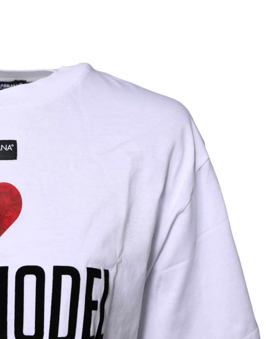 Dolce & Gabbana White T-Shirt for Women detail view