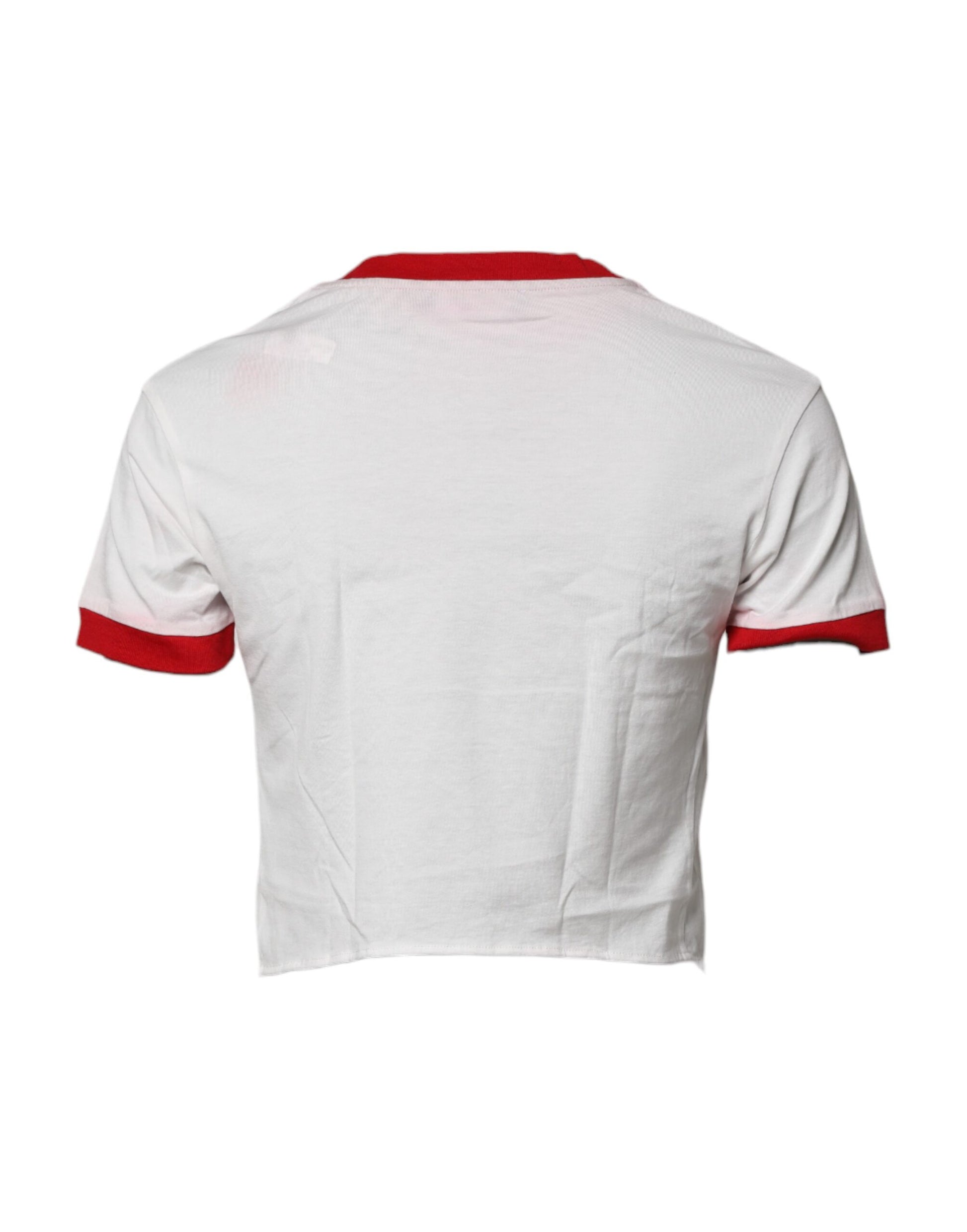 Dolce & Gabbana White T-Shirt for Women side view