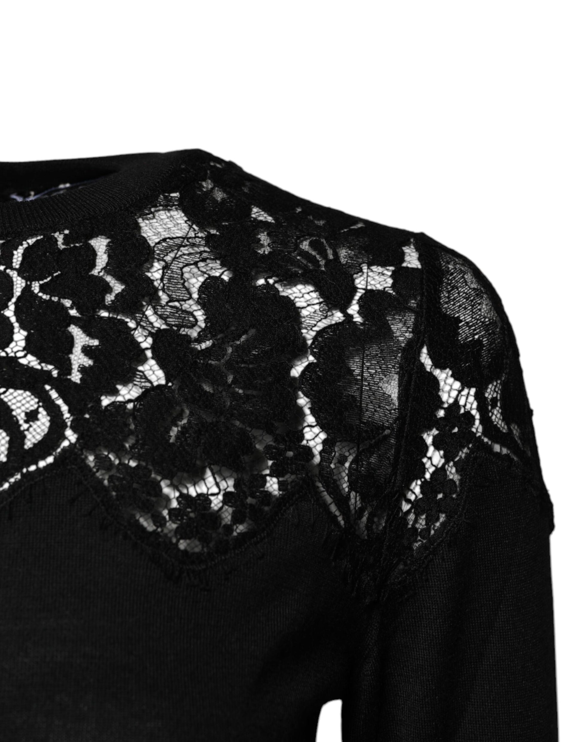 Dolce & Gabbana Black Blouse for Women detail view