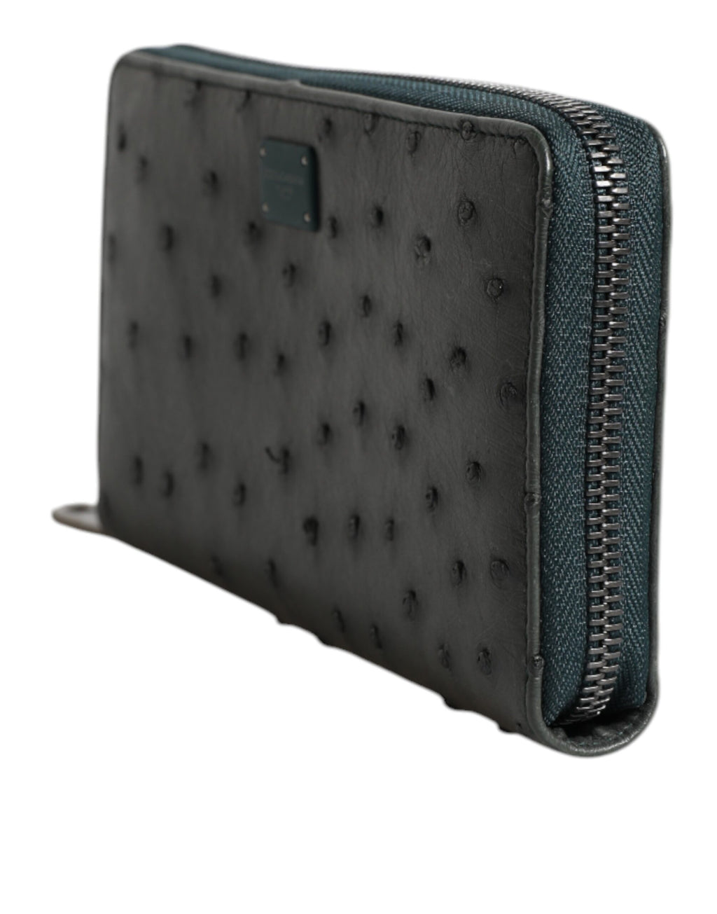 Dolce & Gabbana Green Leather Wallets for Men side view