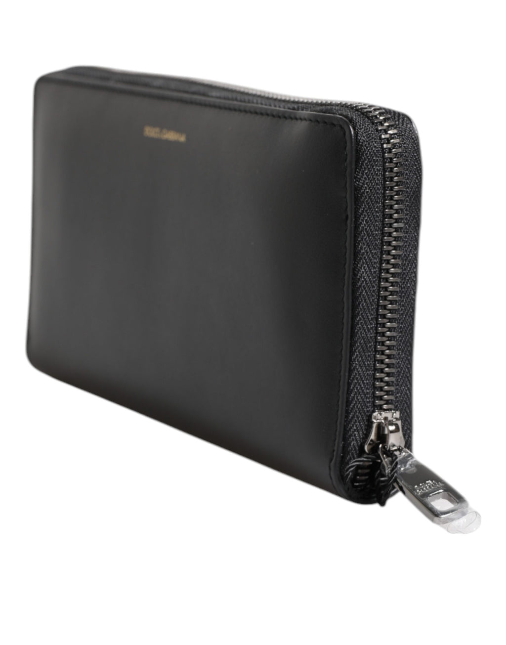 Dolce & Gabbana Black Leather Wallets for Men side view