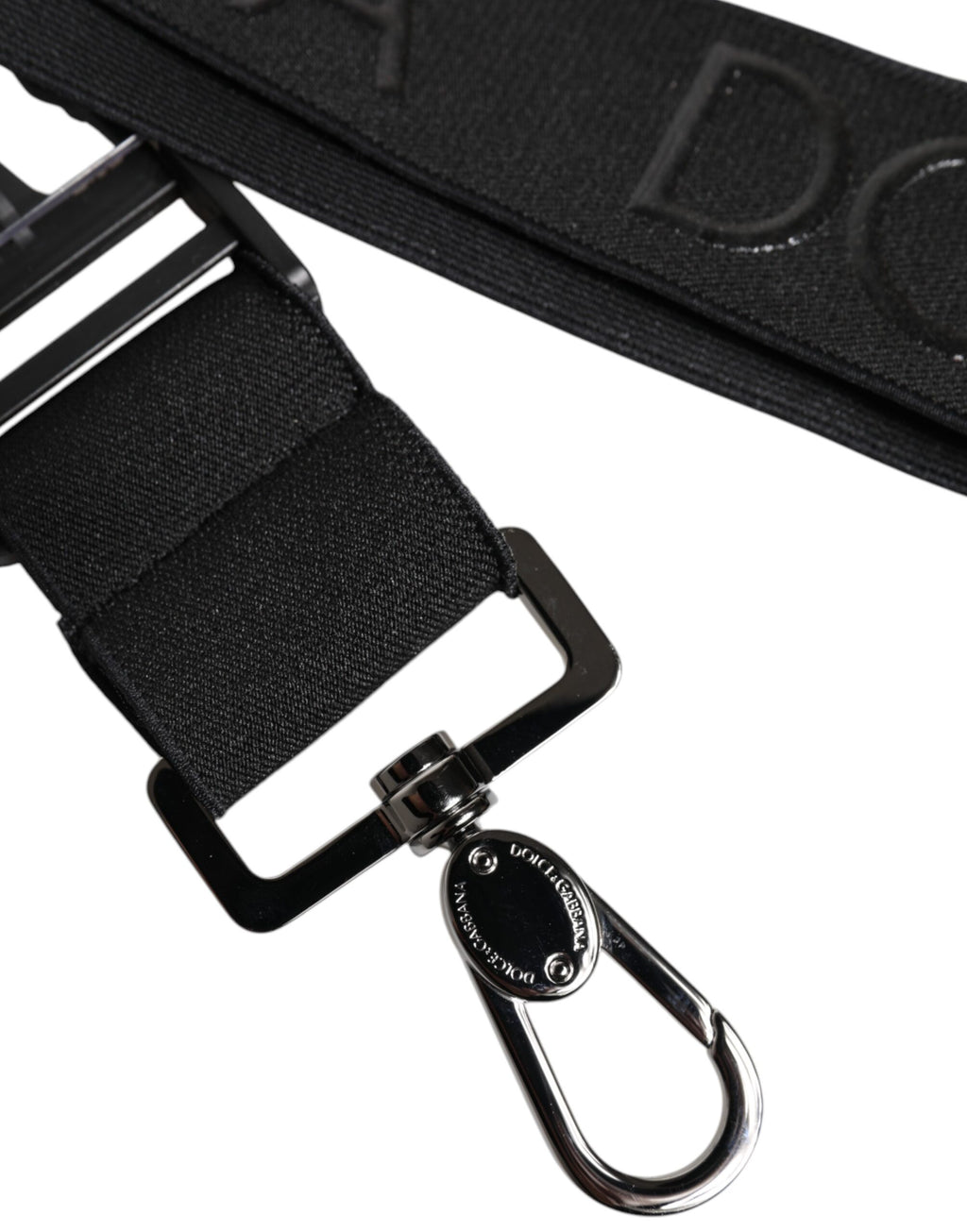 Dolce & Gabbana Black Keychains for Men side view