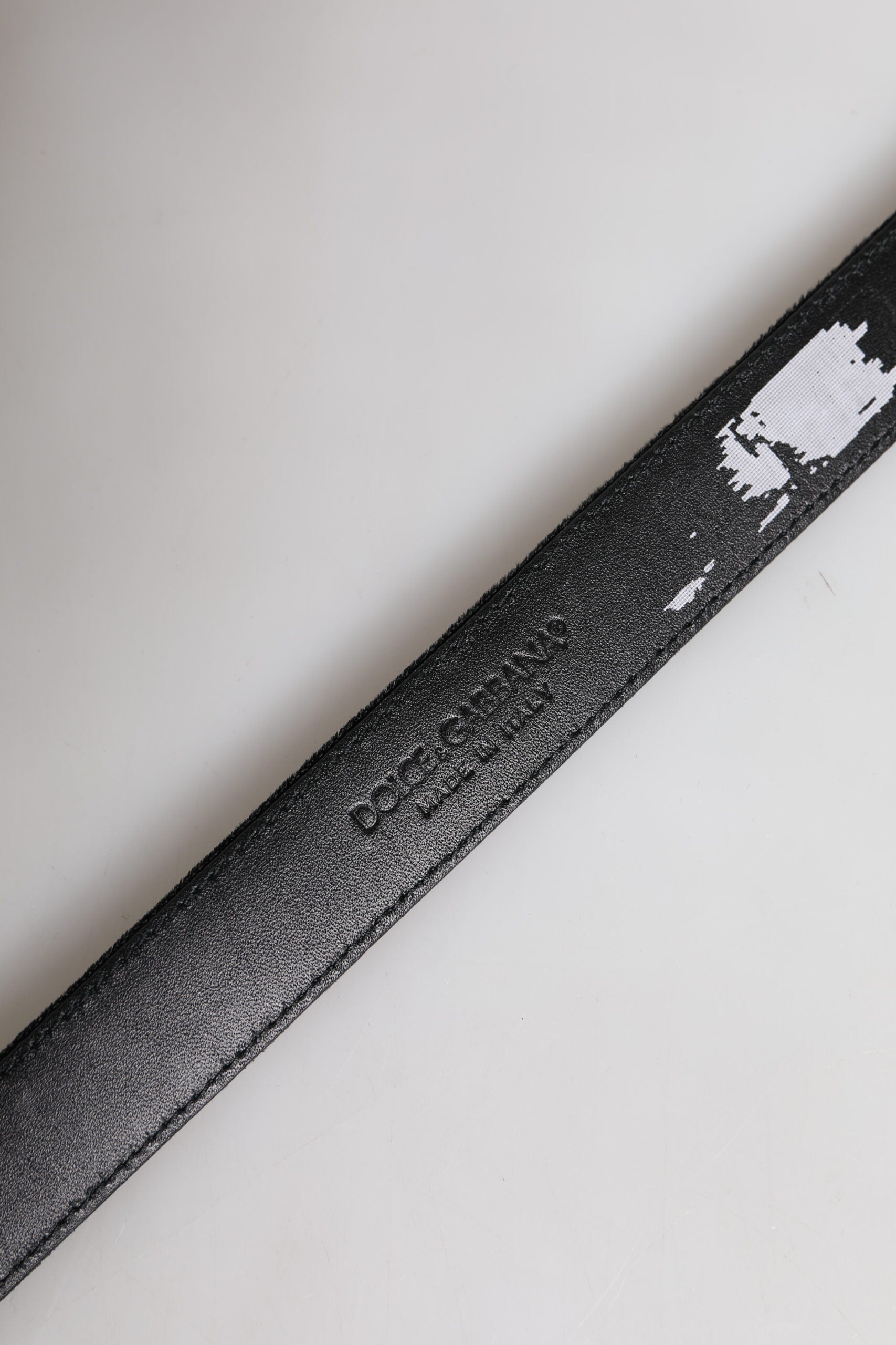 Dolce & Gabbana Black Belt for Men side view