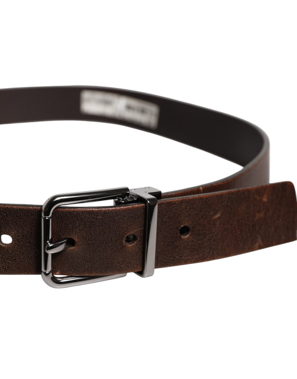 Dolce & Gabbana Brown Belt for Men side view