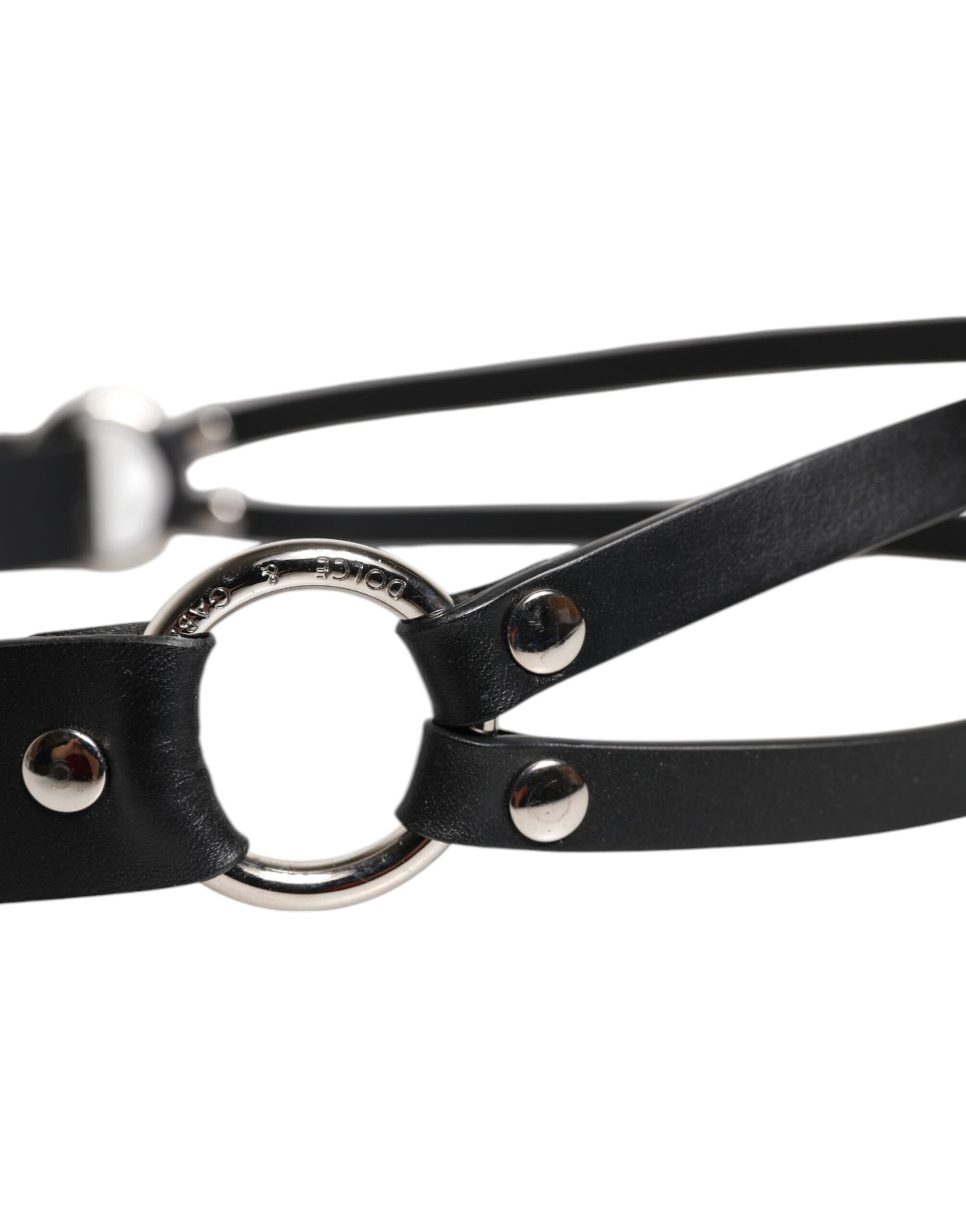 Dolce & Gabbana Black Belt for Men side view
