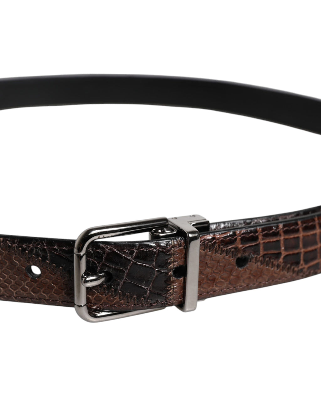 Dolce & Gabbana Brown Belt for Men side view