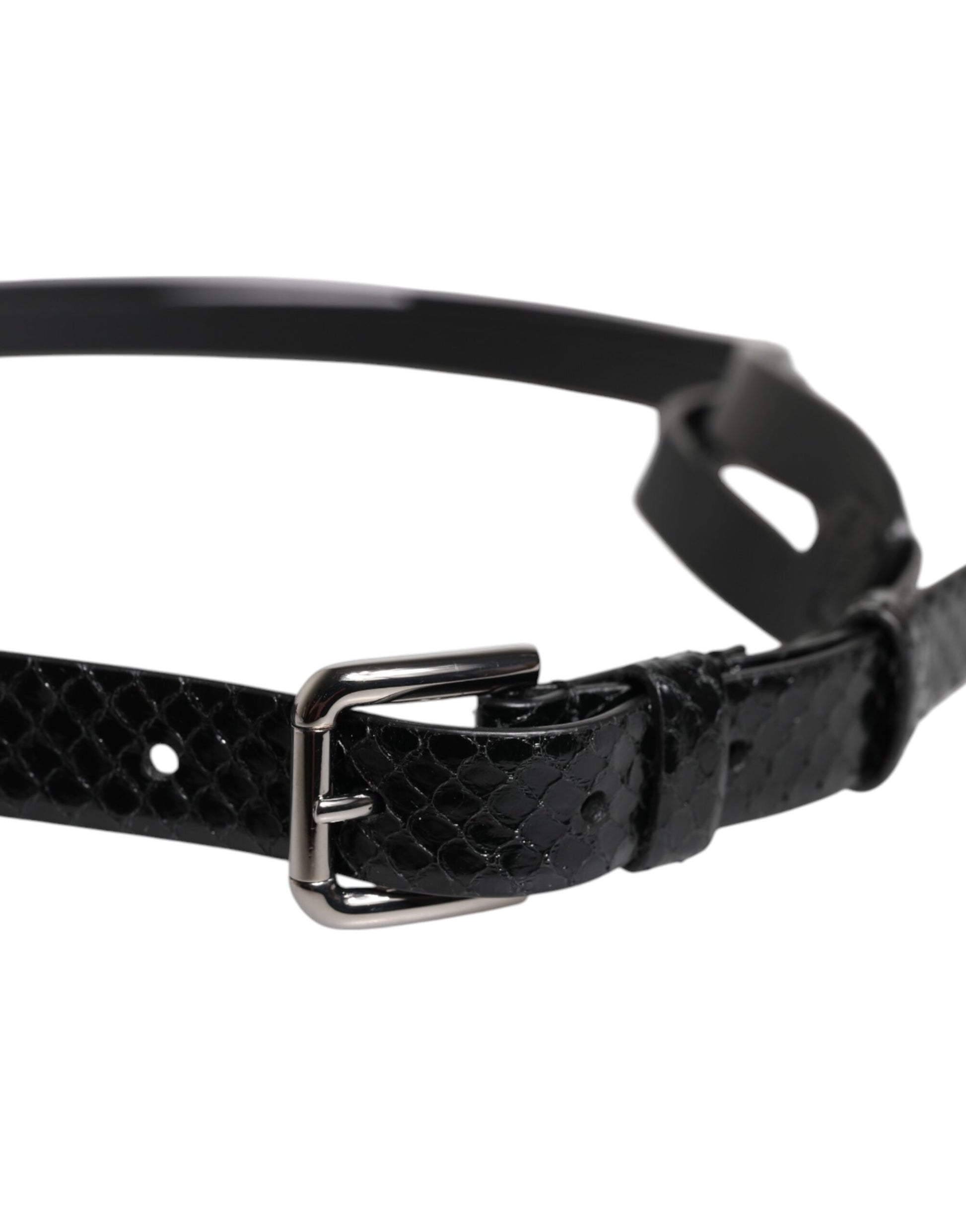 Dolce & Gabbana Black Belt for Men side view