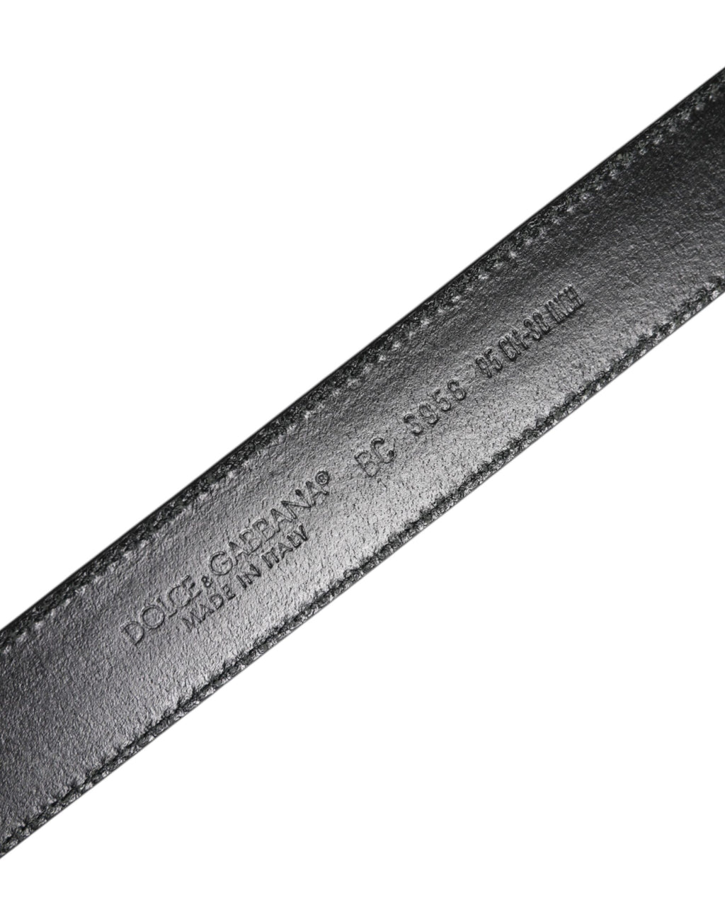 Dolce & Gabbana Black Belt for Men side view