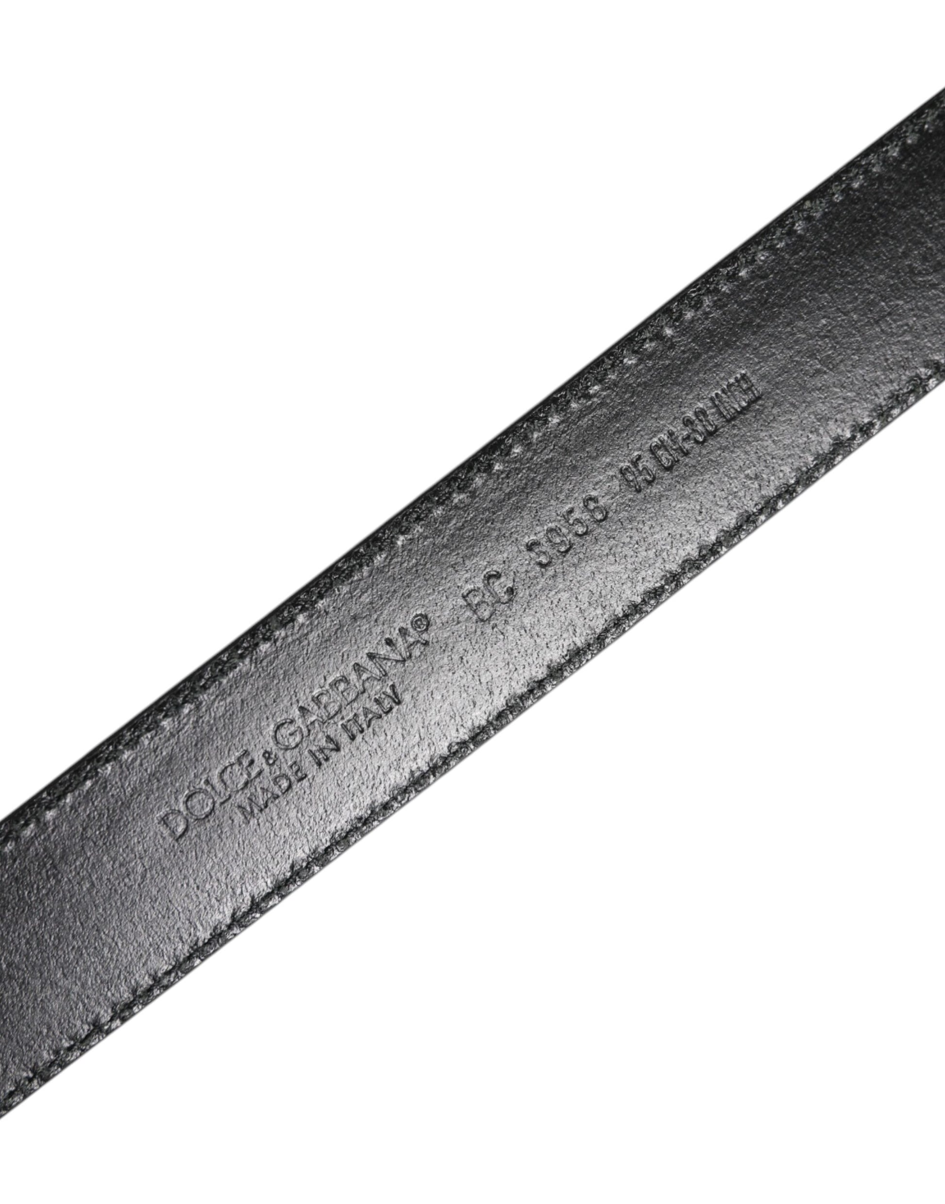 Dolce & Gabbana Black Belt for Men side view