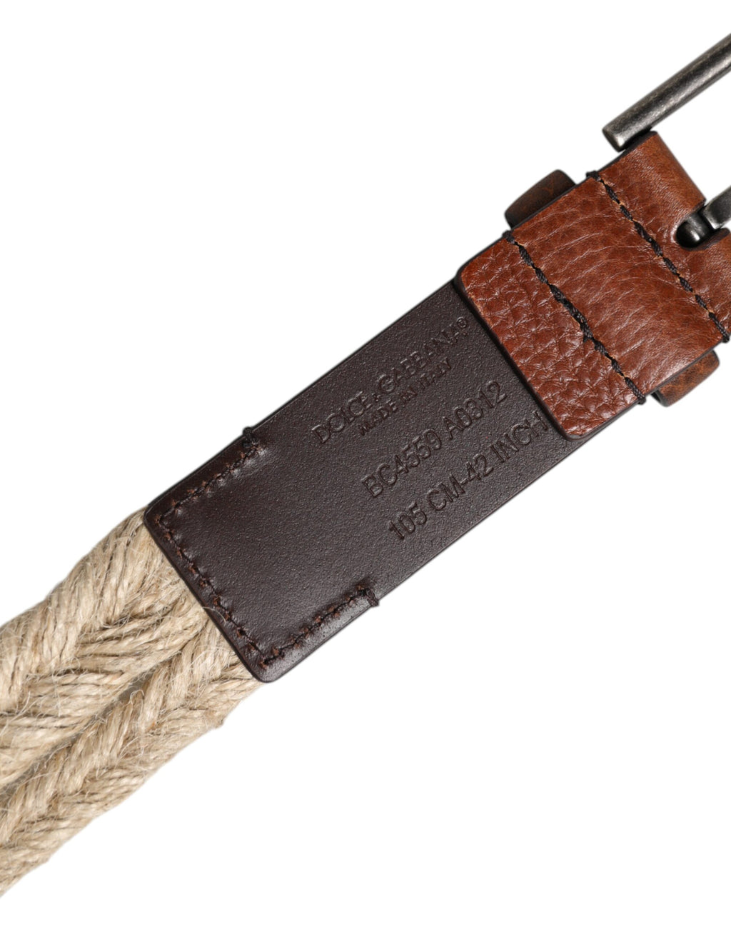 Dolce & Gabbana Brown Belt for Men additional view