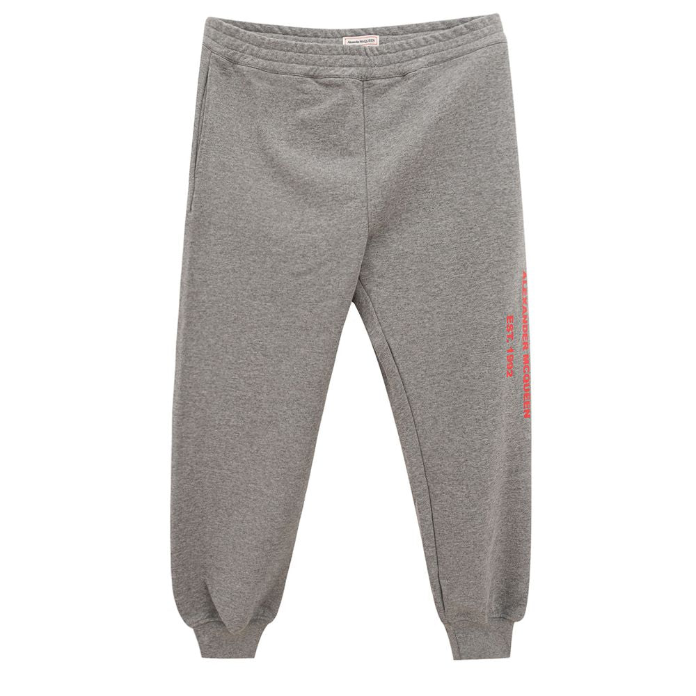 Alexander McQueen Grey Athletic Pants for Women