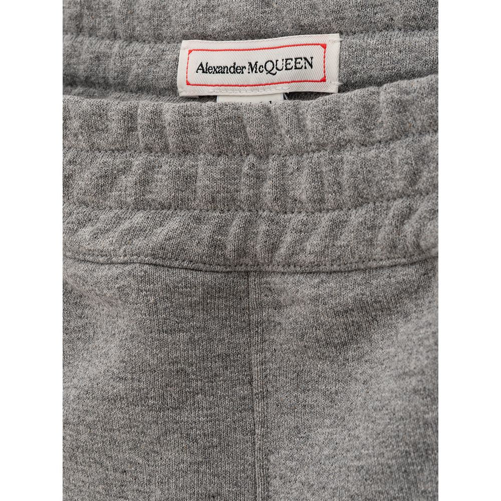 Alexander McQueen Grey Athletic Pants for Women detail view