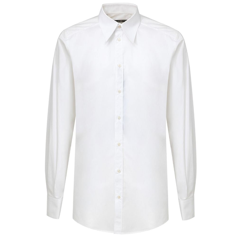 Dolce & Gabbana White Dress Shirt for Men