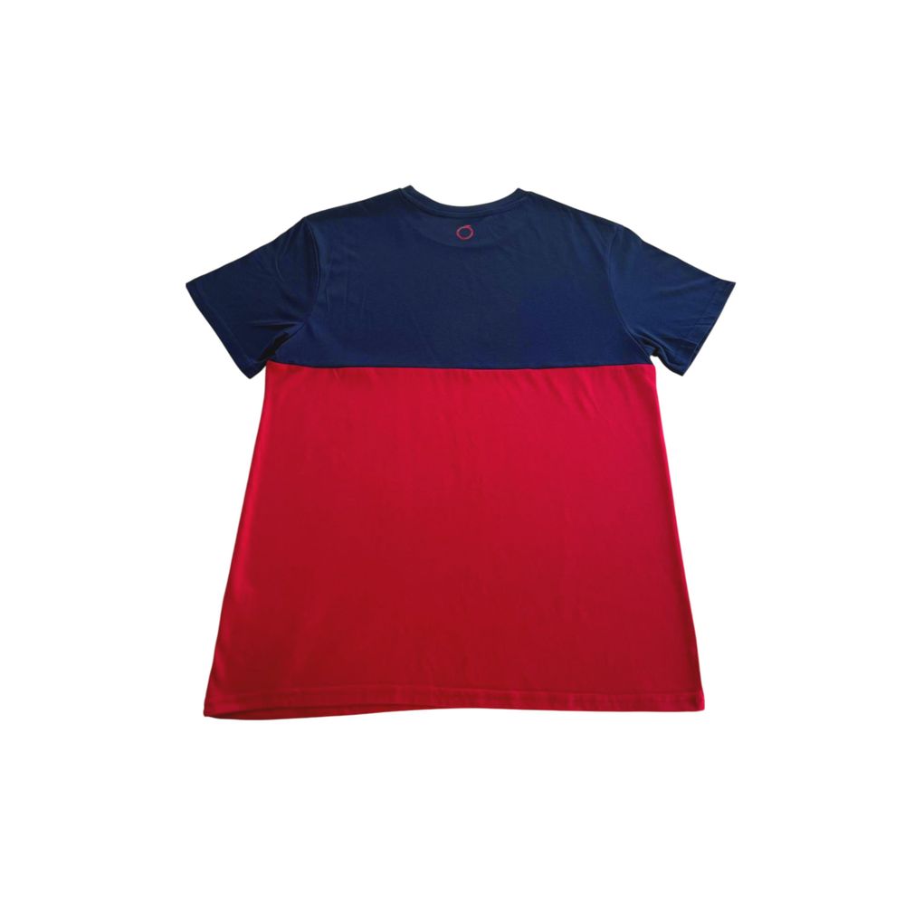 T-shirt homme en coton rouge Trussardi Beachwear