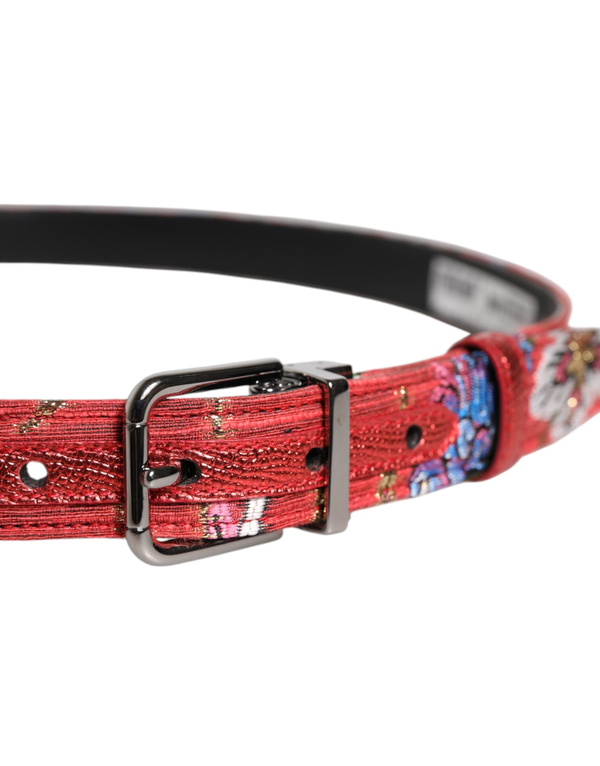 Dolce & Gabbana Red Belt for Men side view