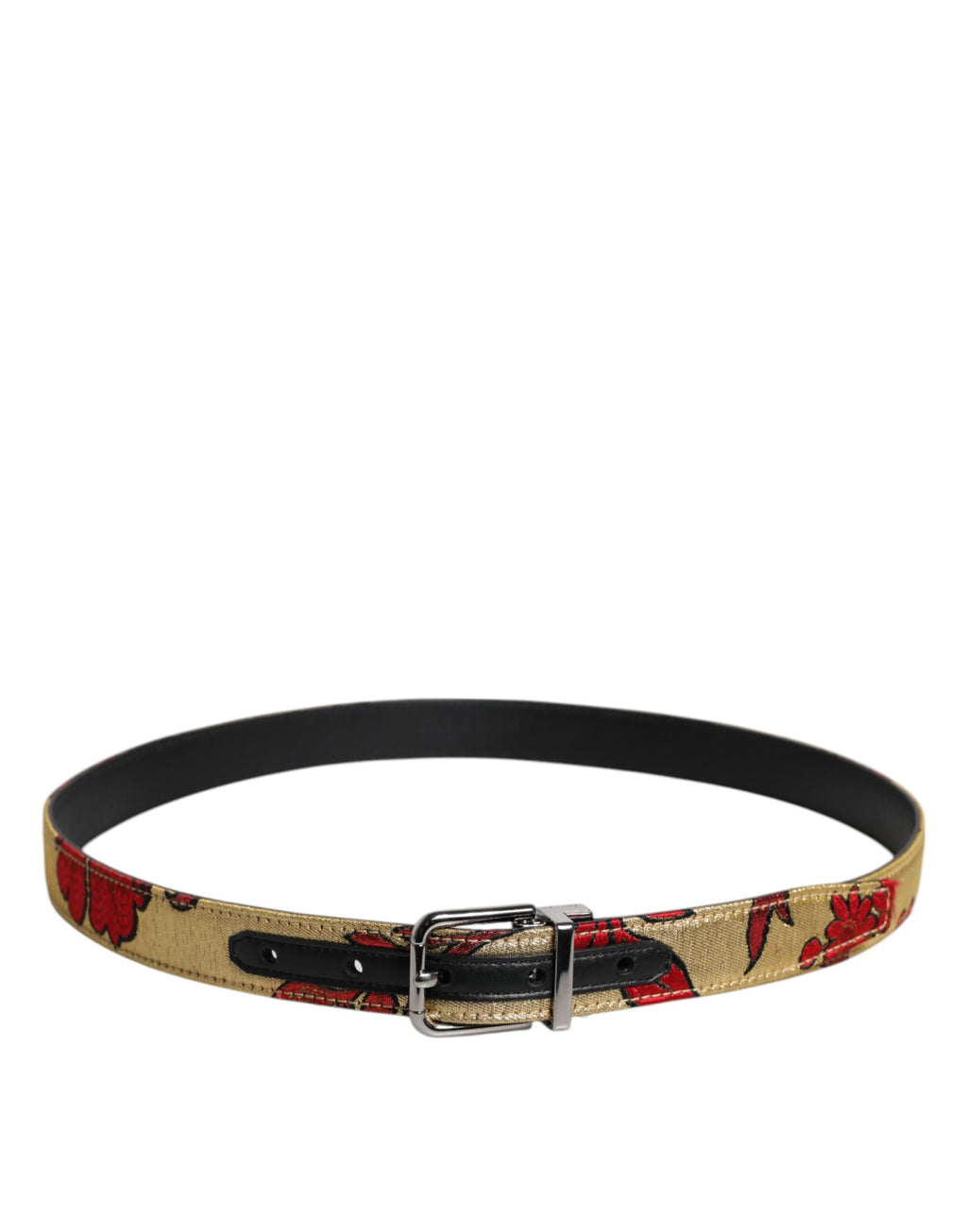 Dolce & Gabbana Gold Belt for Men detail view