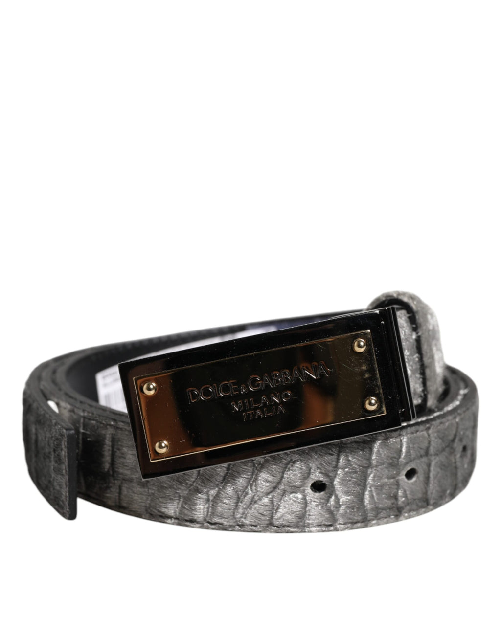 Dolce & Gabbana Silver Belt for Men alternate view