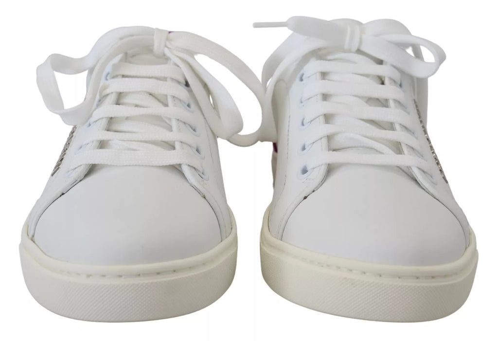 Dolce & Gabbana White Low Top Sneakers for Women alternate view