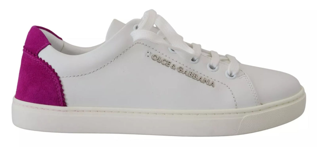 Dolce & Gabbana White Low Top Sneakers for Women additional view