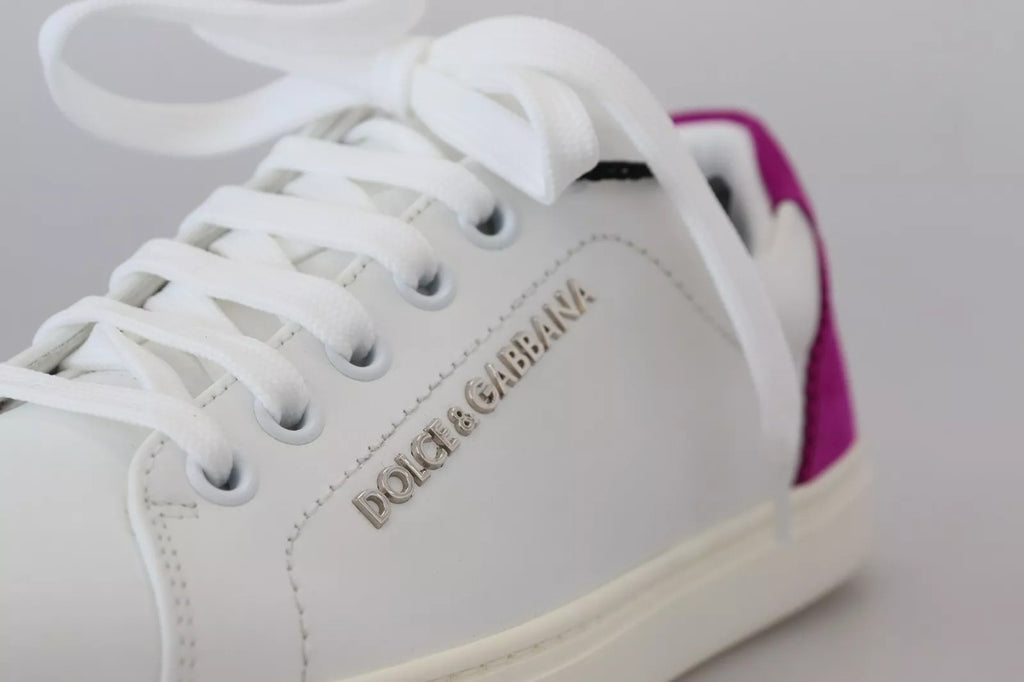 Dolce & Gabbana White Low Top Sneakers for Women additional view