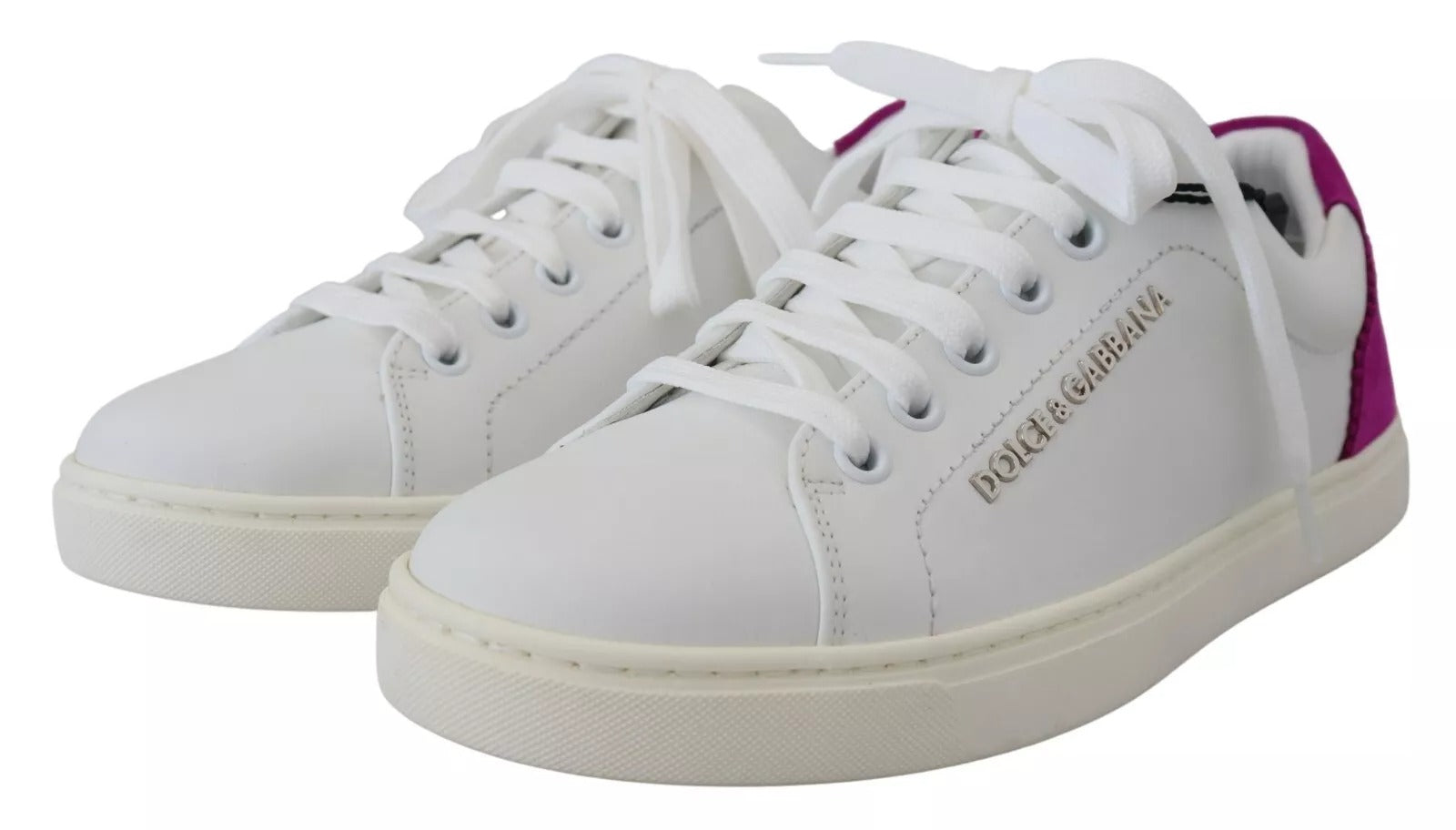 Dolce & Gabbana White Low Top Sneakers for Women additional view