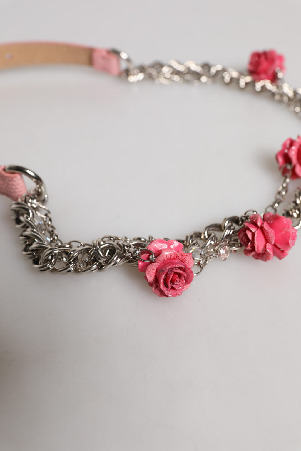 Dolce & Gabbana Pink Belt for Women side view