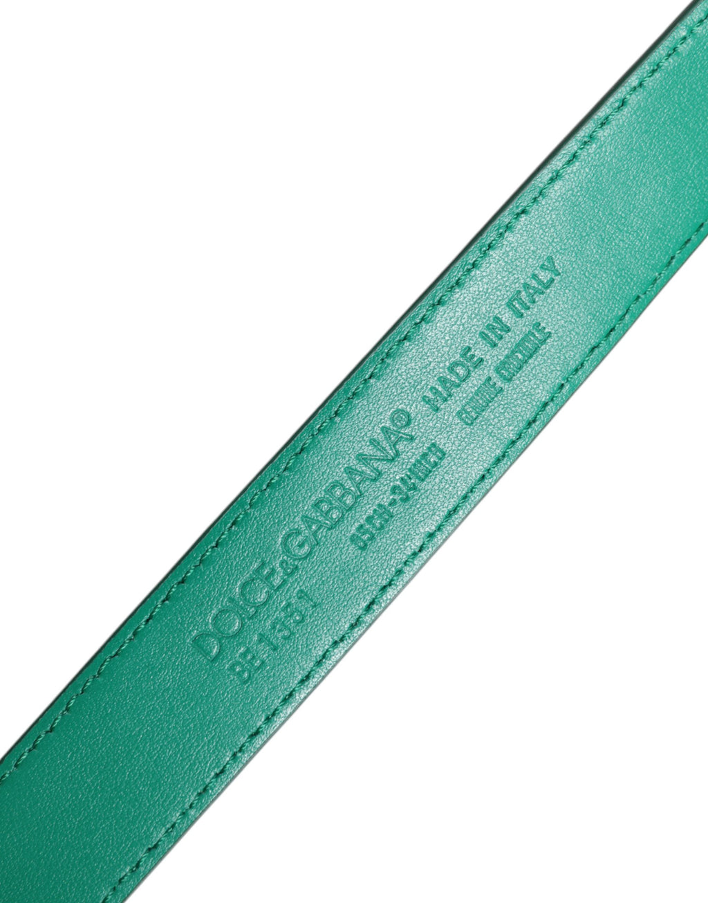 Dolce & Gabbana Green Belt for Women side view