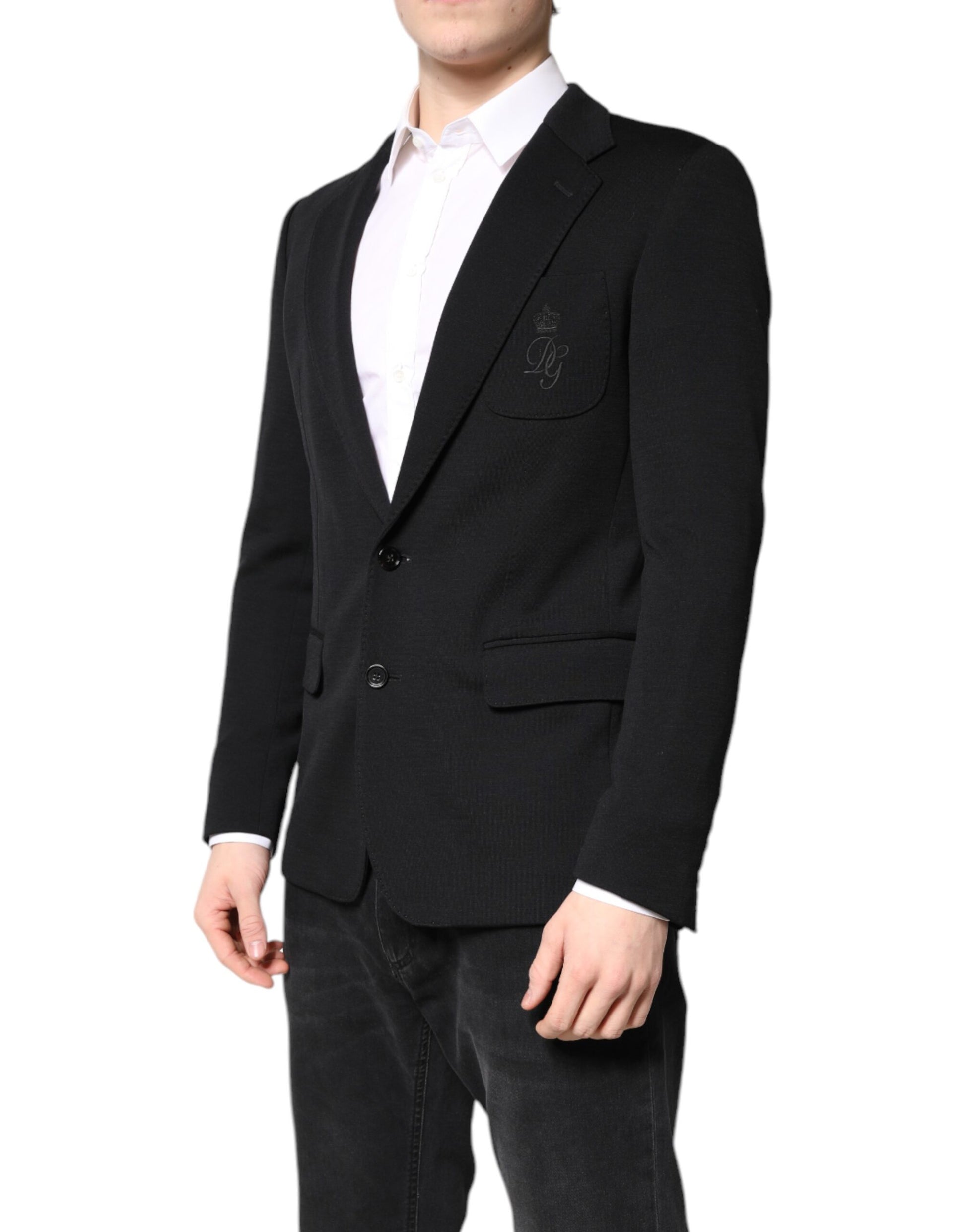 Dolce & Gabbana Black Blazer for Men detail view