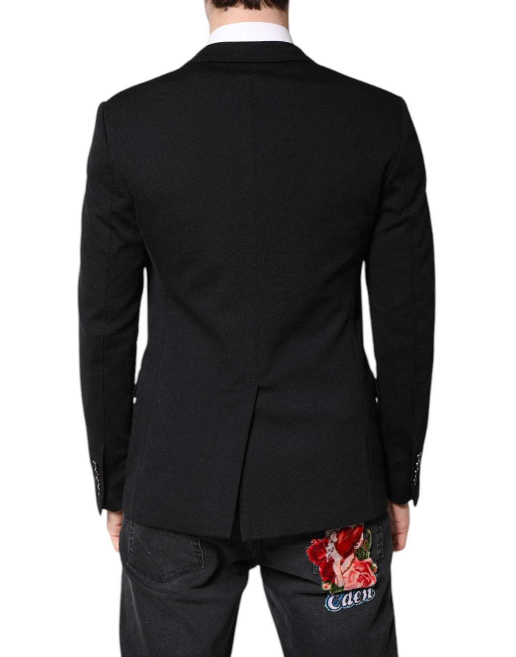 Dolce & Gabbana Black Blazer for Men side view