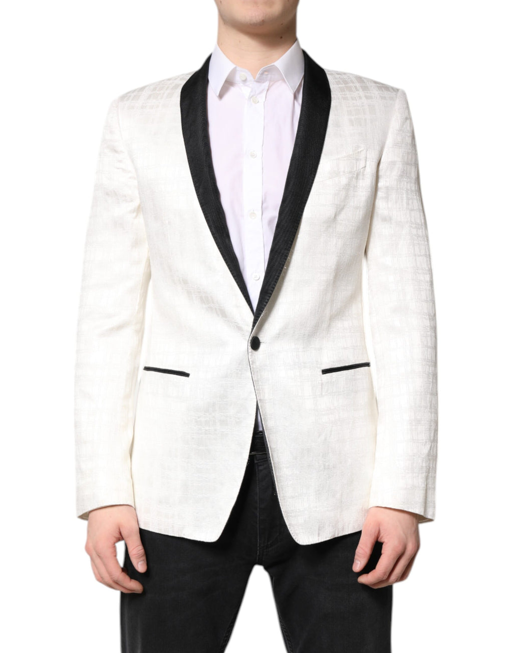 Dolce & Gabbana White Blazer for Men