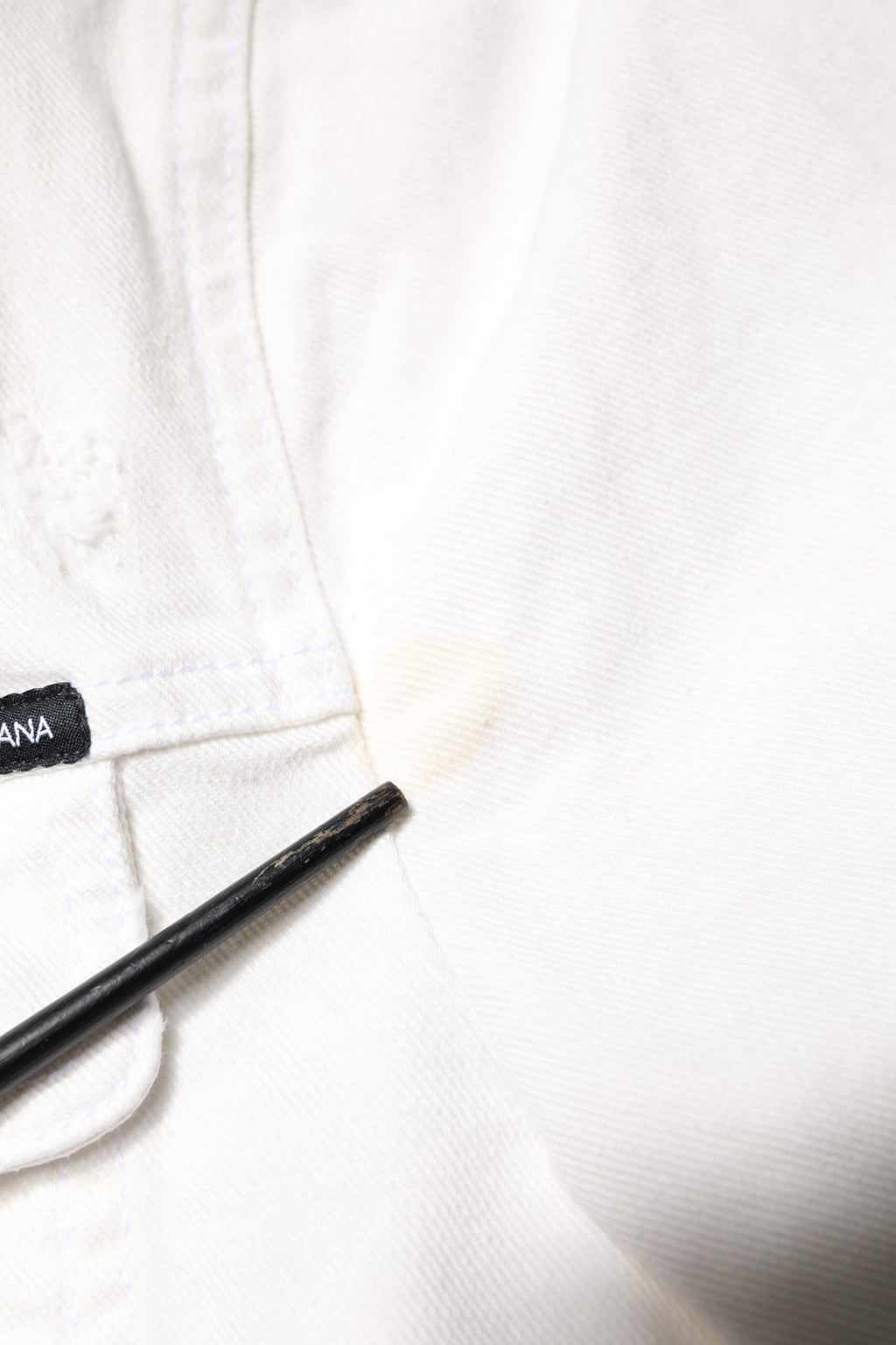 Dolce & Gabbana White Denim Jackets for Men additional view